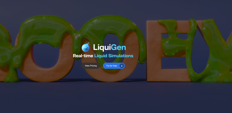 LiquidGen v1.0.5 Win 实时流体仿真软件破解版下载-CG Tuto