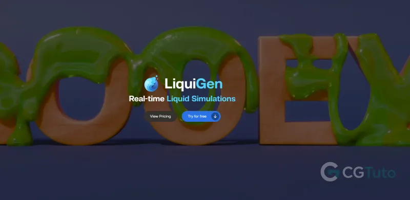 LiquidGen v1.0.5 Win 实时流体仿真软件破解版下载-CG Tuto