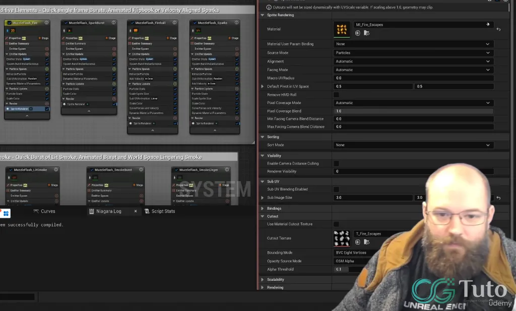 图片[1]-UE5 特效系列：Niagara 粒子系统入门与实战指南-基础篇-CG Tuto
