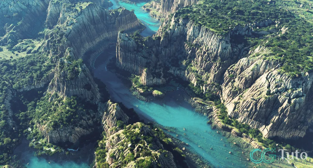 图片[1]-专业环境艺术：World Creator 实时地形设计零基础精通课-CG Tuto