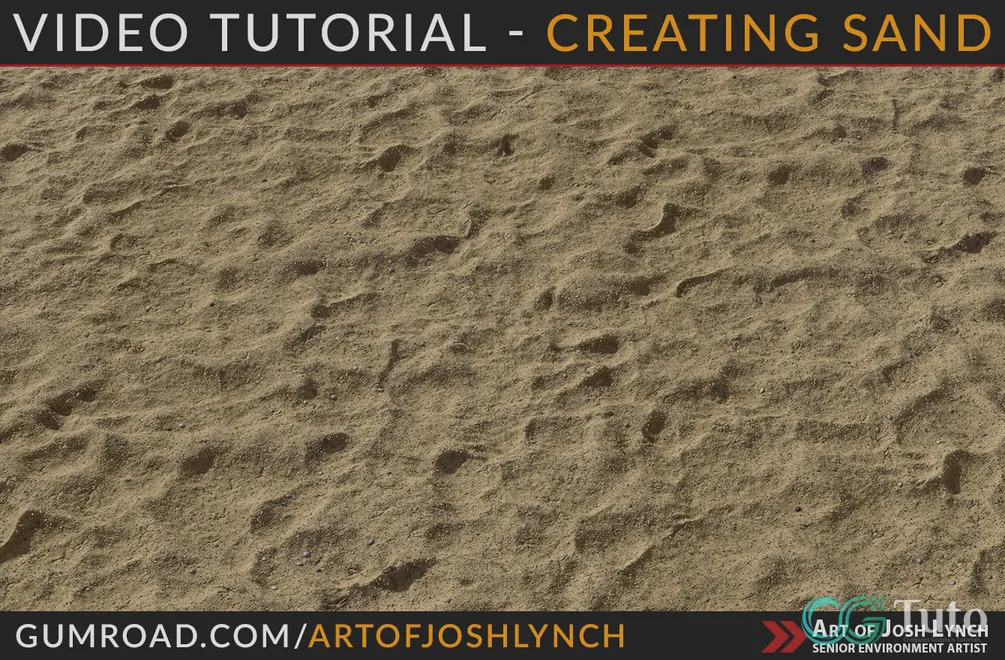 图片[1]-AAA 级地表工作流：使用 Substance Designer 创作写实沙地材质-CG Tuto