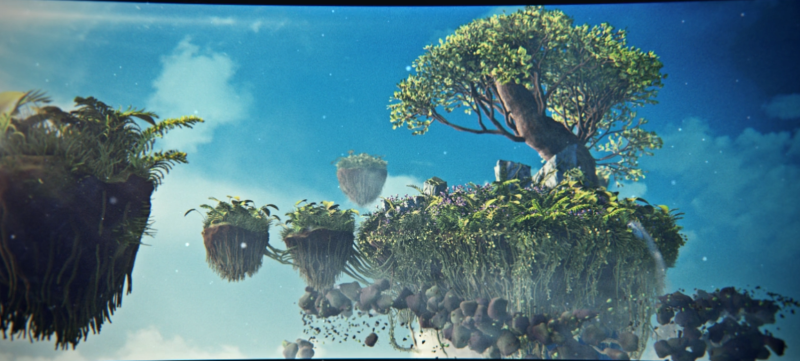 Houdini 悬浮岛景观全流程：从程序化建模到 L-System 植被实战 1-3季-CG Tuto