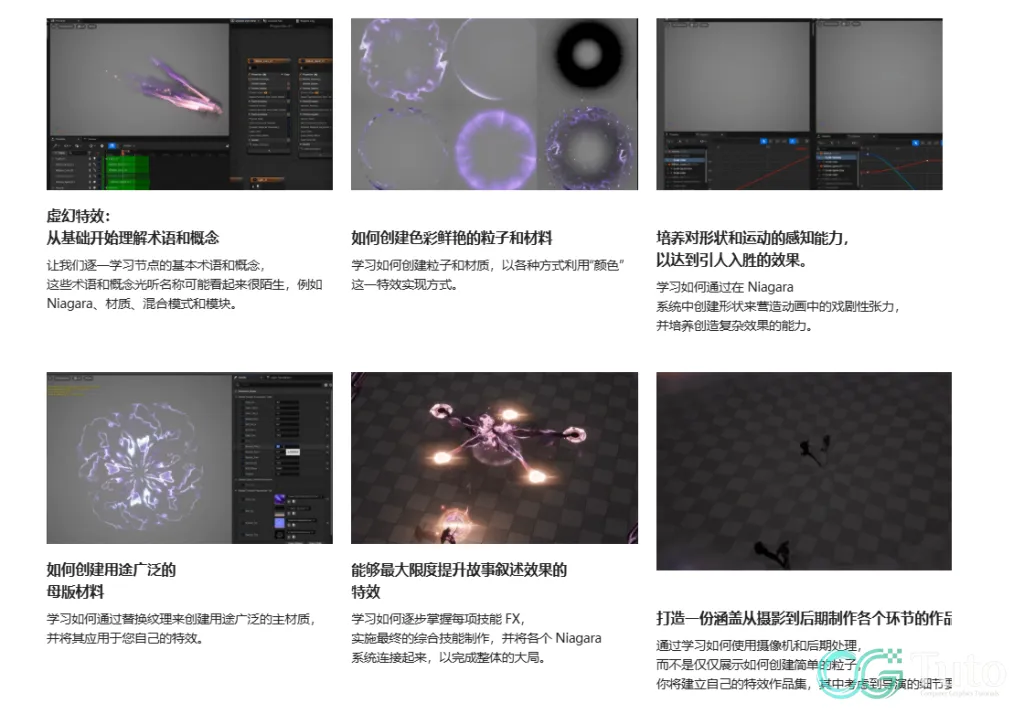 图片[5]-失落方舟第一季！UE5 艺术级游戏特效：大师级 Niagara 高级实战课-CG Tuto