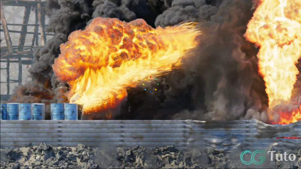 图片[2]-Houdini 电影级油桶爆炸特效：Axiom 与 Karma XPU 全流程教学-CG Tuto