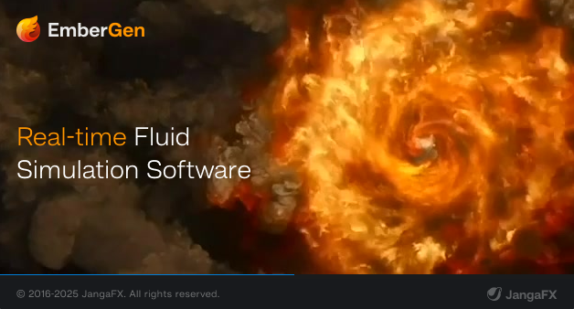 【实时流体】EmberGen Enterprise 1.2.6 企业级烟火爆炸模拟软件-CG Tuto