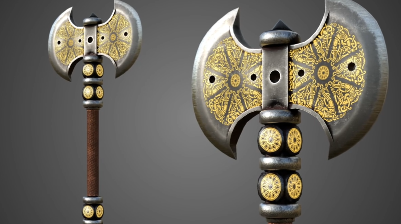 Substance Painter 2025 核心入门教学：写实纹理绘制与 3D 资产渲染实战-CG Tuto