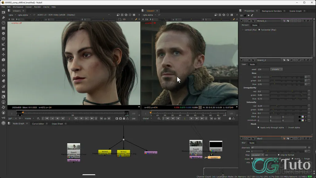 图片[2]-Maya 与 Nuke 影视级灯光合成全流程-CG Tuto