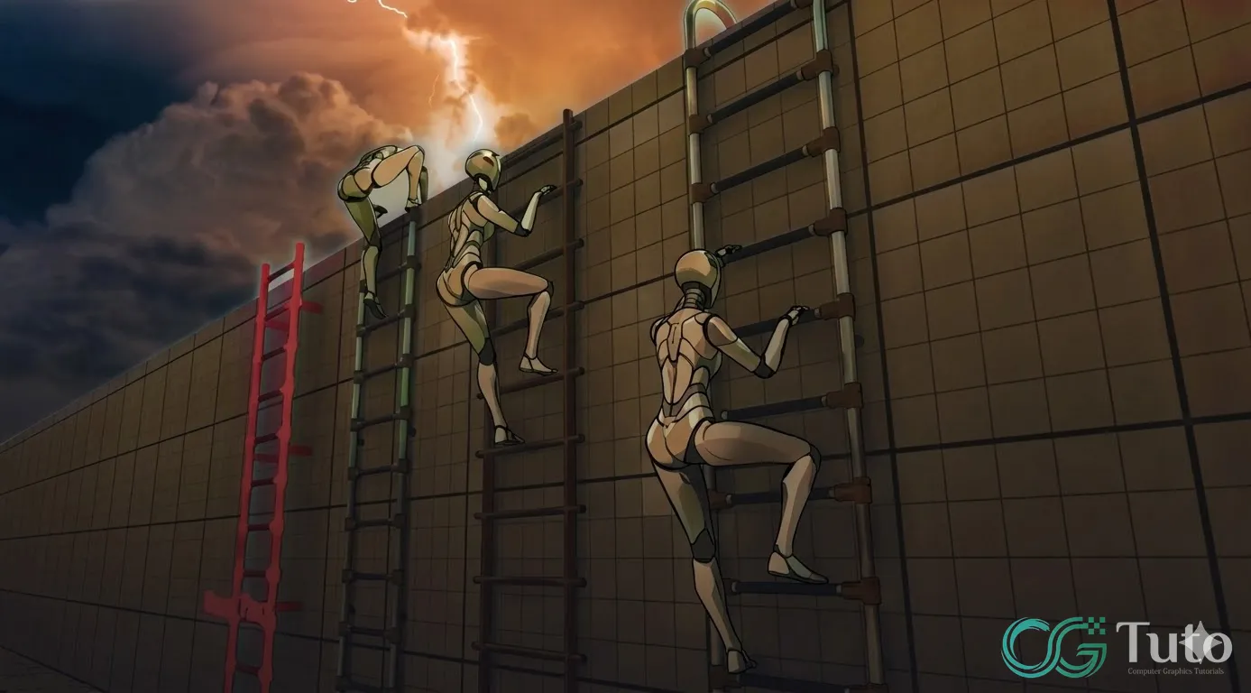 图片[1]-UE5 梯子攀爬与 Control Rig 进阶-CG Tuto