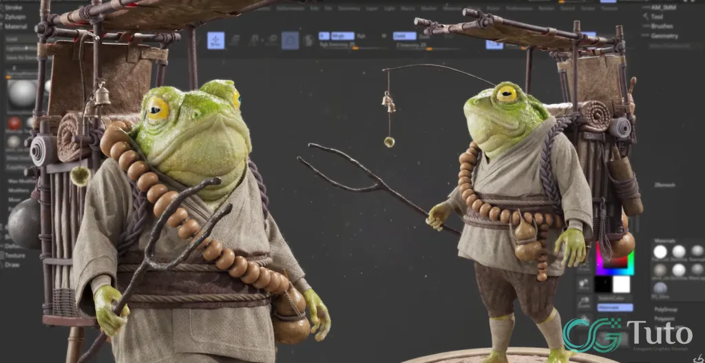 图片[1]-掌握电影级生物设计：Marvelous Designer 与 Lookdev 工作流-CG Tuto