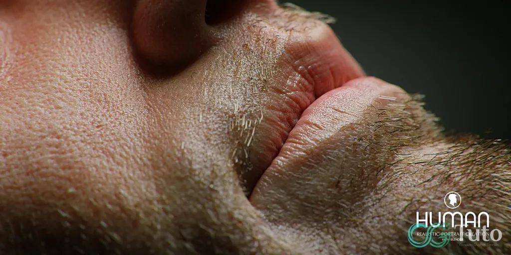 图片[2]-[大师课] HUMAN：使用 Blender 创作超写实数字人像全流程-CG Tuto