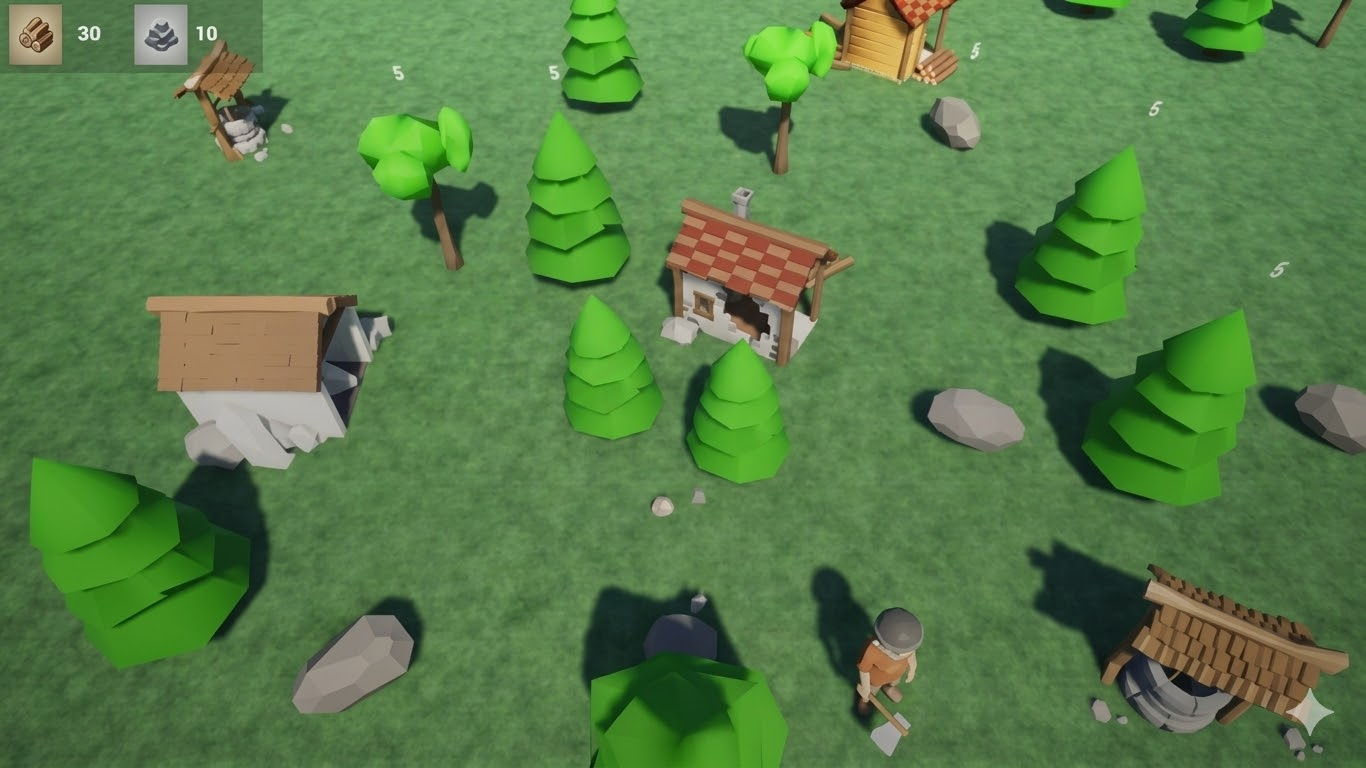 UE5智能RTS游戏开发：从蓝图到AI与资源管理-CG Tuto