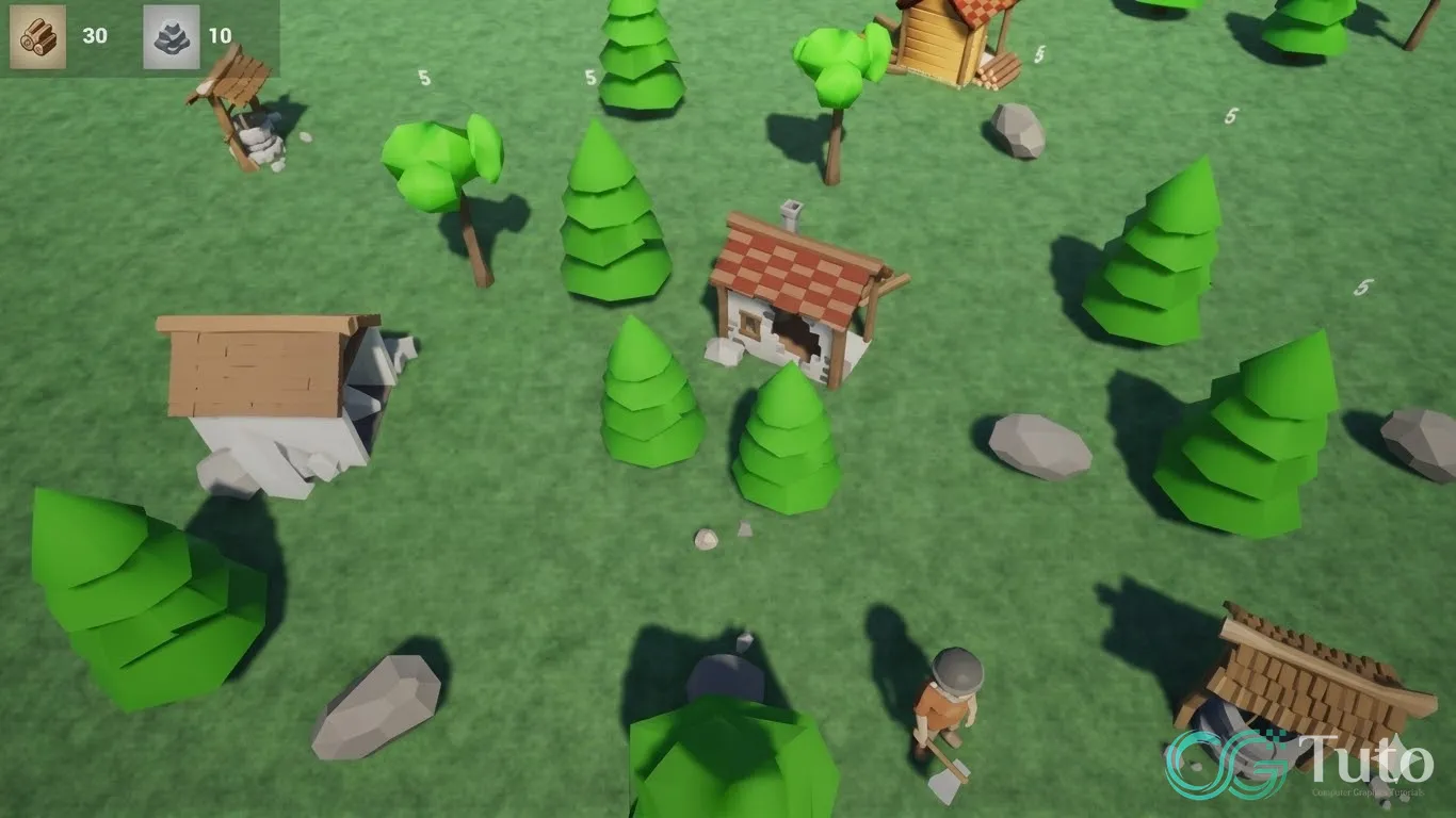 图片[1]-UE5智能RTS游戏开发：从蓝图到AI与资源管理-CG Tuto