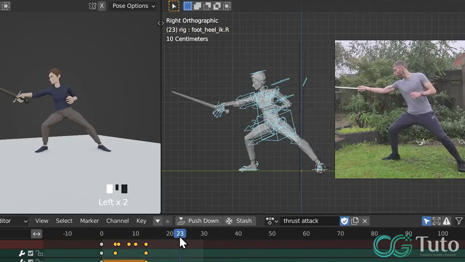 图片[2]-Blender 4 骨骼绑定与动画实战-CG Tuto