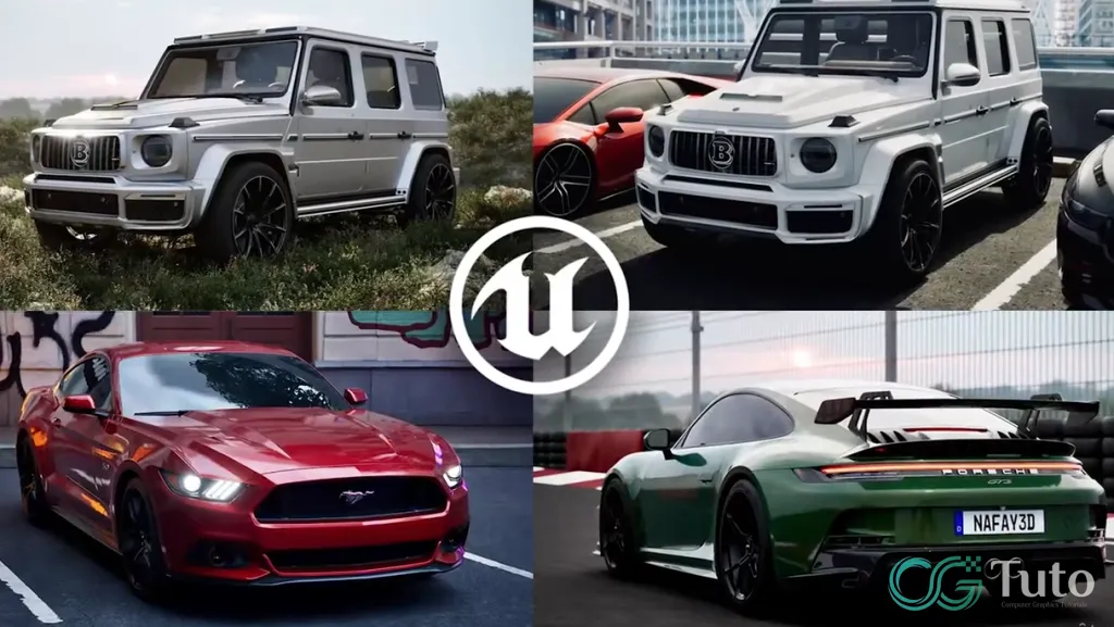 图片[1]-UE5 汽车渲染：3 小时速成大师-CG Tuto