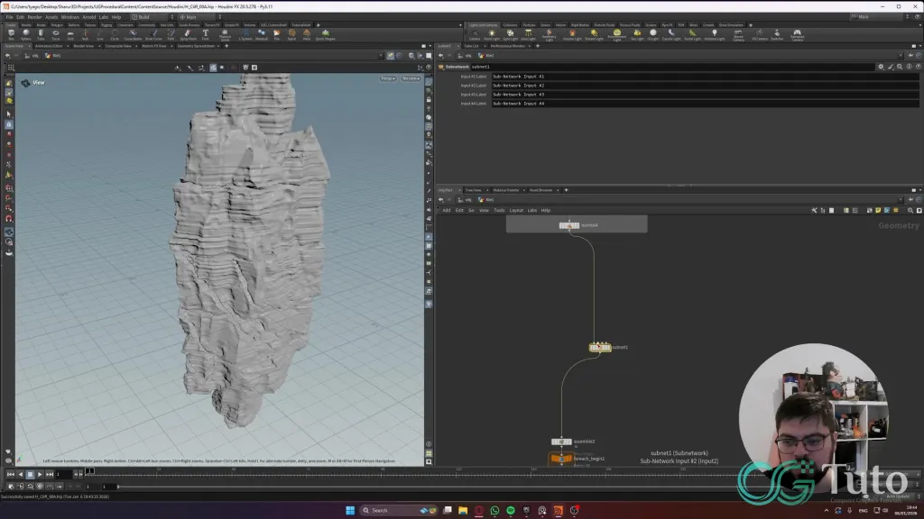 图片[2]-Houdini 与 UE5：全流程程序化环境实战-CG Tuto
