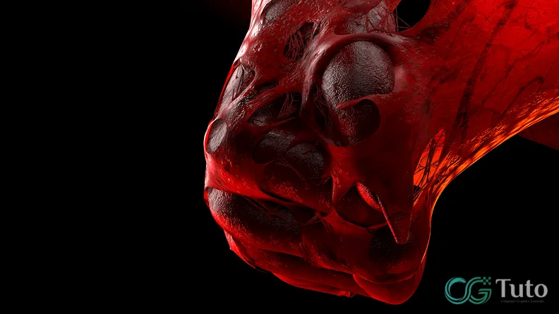 图片[2]-Houdini 复刻《暗黑破坏神 IV》血肉传送门特效教程-CG Tuto