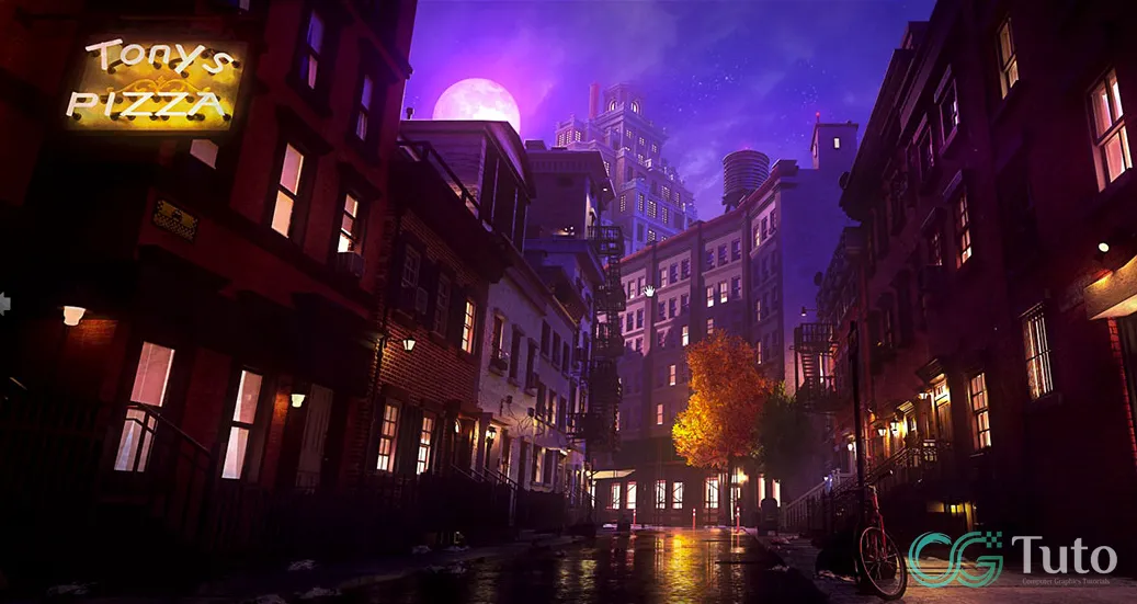 图片[1]-Maya 城市景观建模与渲染全流程 (Vol.1-2)-CG Tuto