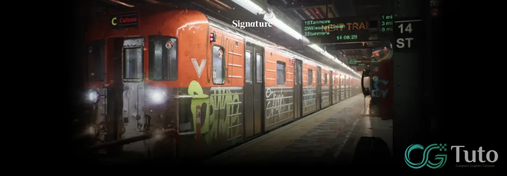 图片[1]-UE5地铁场景：从地编到AAA级资产全流程（第一部）-CG Tuto