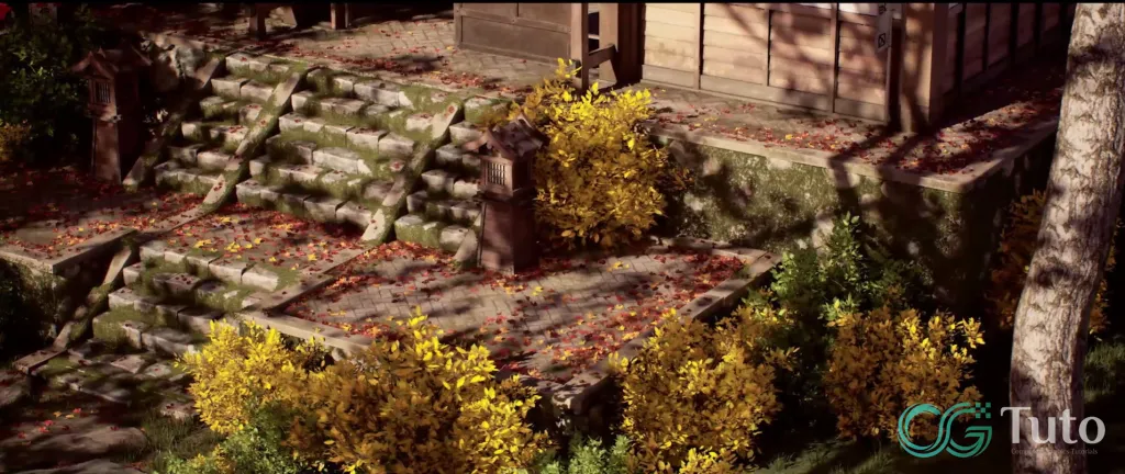 图片[2]-环境艺术大师课：UE5日式寺庙场景全流程-CG Tuto