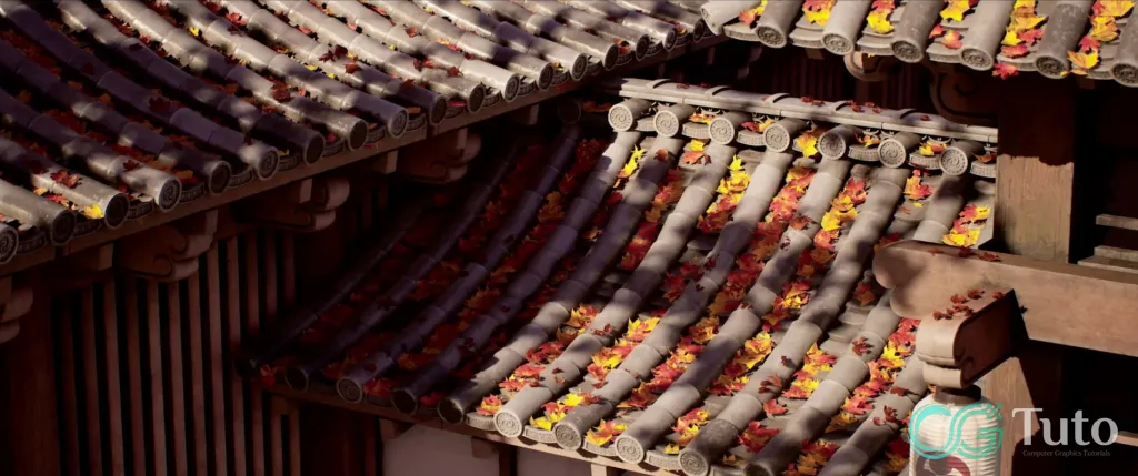 图片[3]-环境艺术大师课：UE5日式寺庙场景全流程-CG Tuto