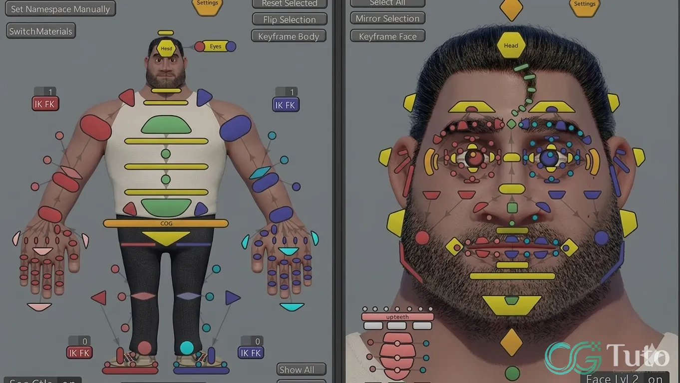 图片[1]-迪士尼专家： Maya 高级身体面部绑定（身体+面部）-CG Tuto