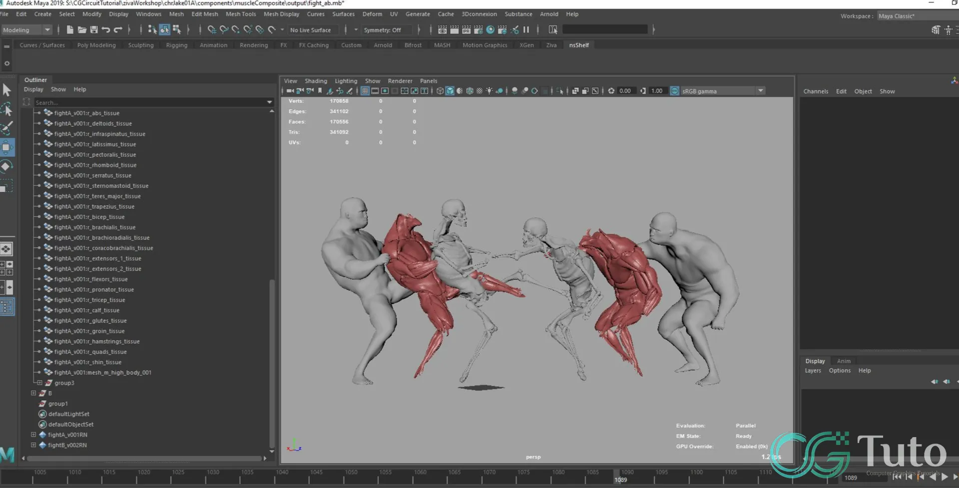 图片[2]-Maya Ziva 高级生物肌肉系统-CG Tuto
