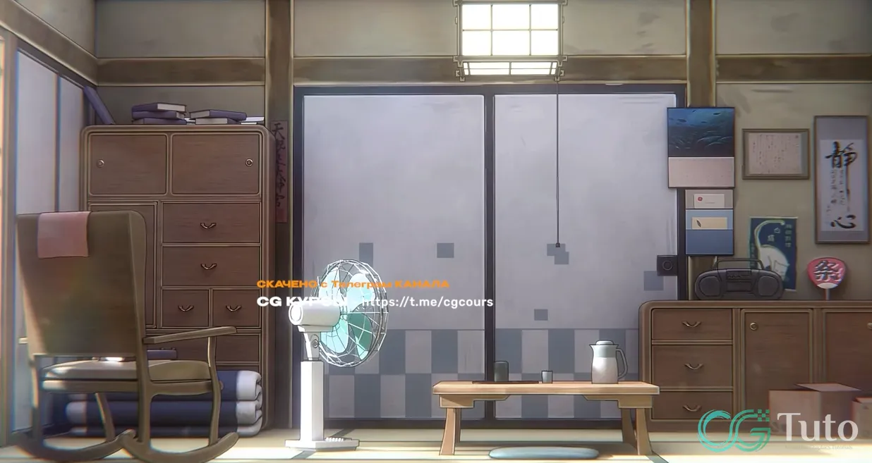 图片[2]-Blender & SP 日系场景全流程-CG Tuto