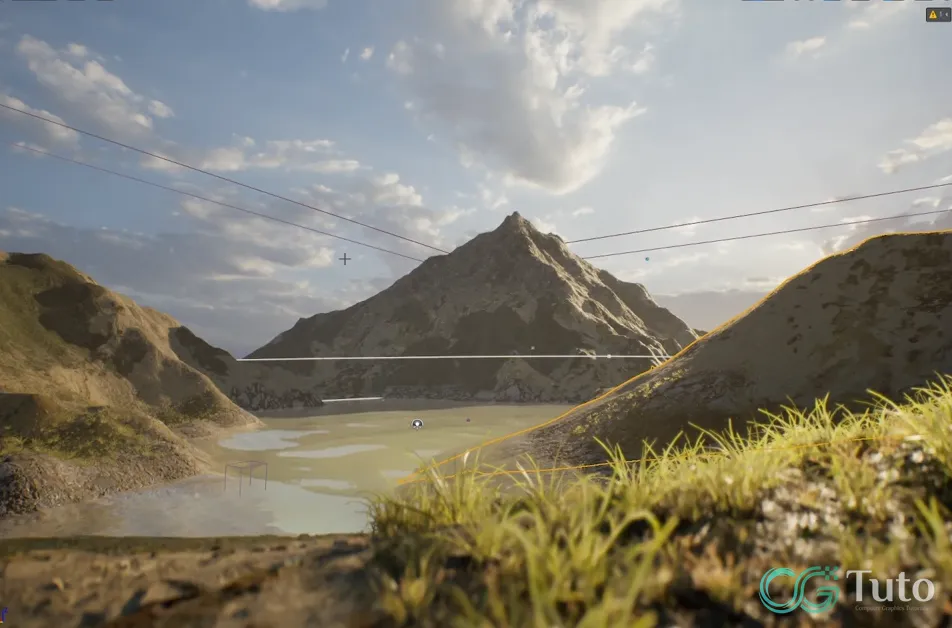 图片[1]-UE5.5 Landscape 地形系统入门-CG Tuto