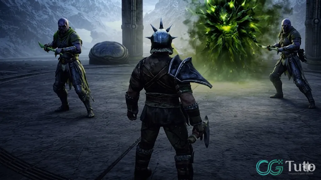 图片[1]-UE5 蓝图动作 RPG：战神风格战斗-CG Tuto