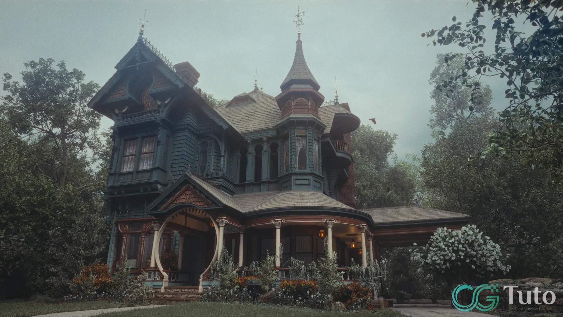 图片[2]-UE5 & Blender 维多利亚建筑游戏环境设计教程-CG Tuto