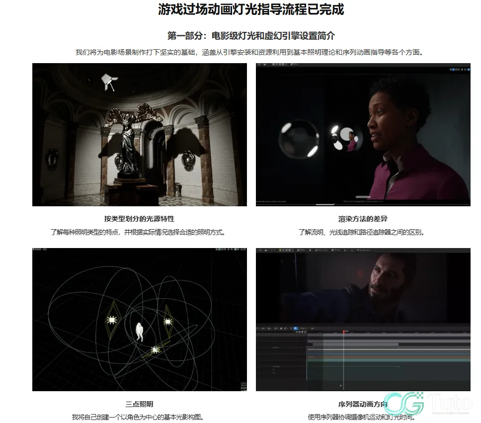 图片[5]-UE5影视级游戏过场灯光艺术-CG Tuto