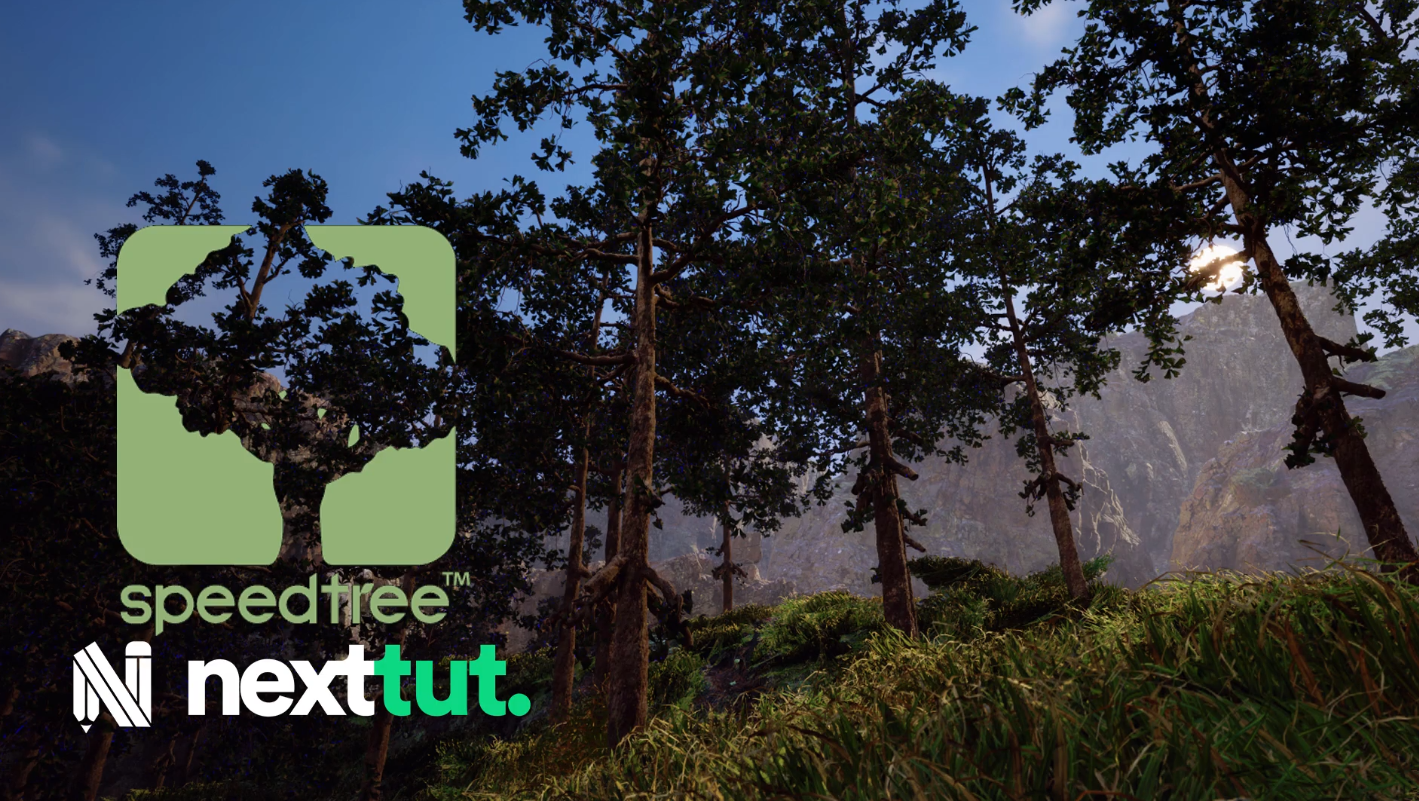 SpeedTree 9 植被建模入门教程-CG Tuto