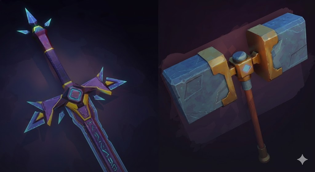 Blender & Substance Painter 风格化资产教程-CG Tuto