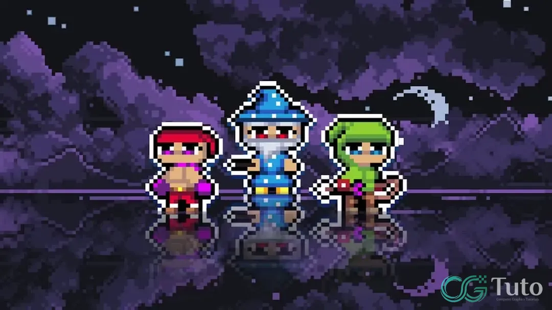 图片[1]-像素艺术角色：2D 角色设计与动画-CG Tuto