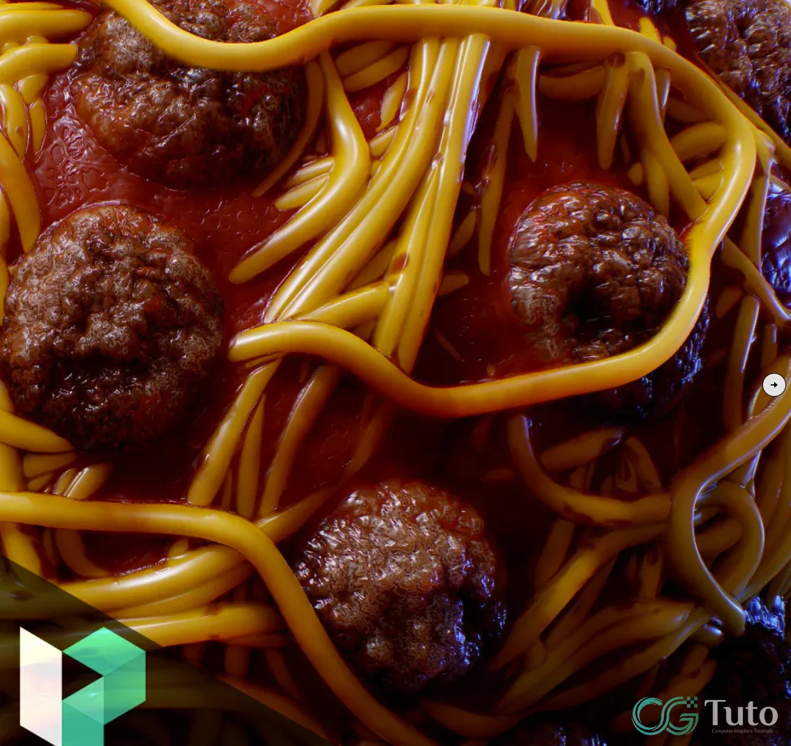 图片[1]-Substance Designer 意面肉丸程序化材质-CG Tuto