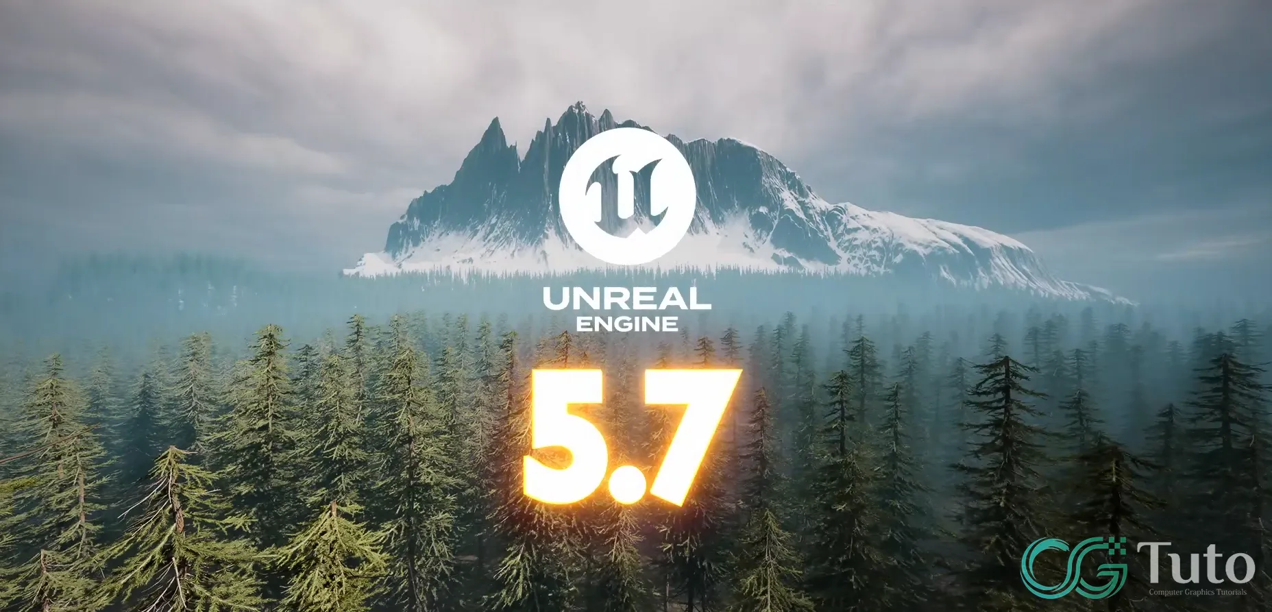 图片[1]-UE5 终极环境艺术PCG大师课：构建电影级北欧森林-CG Tuto