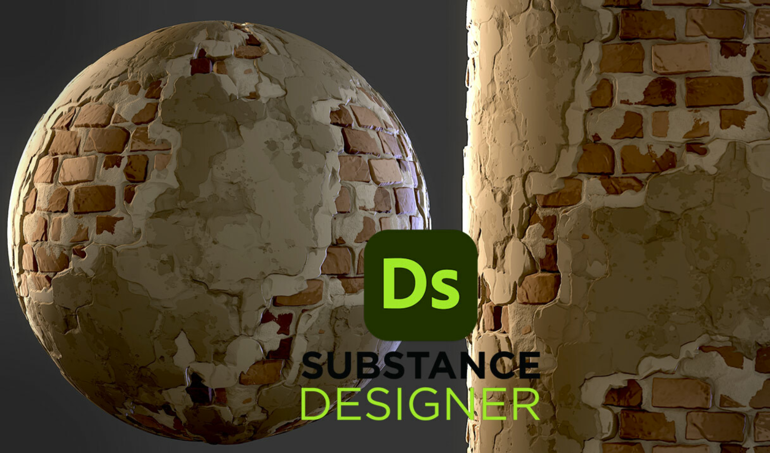 Substance 3D Designer风格化旧砖块材质-CG Tuto