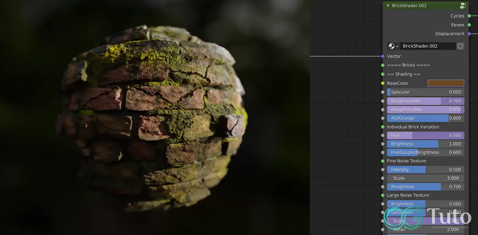 图片[2]-Blender 写实程序化纹理大师班-CG Tuto