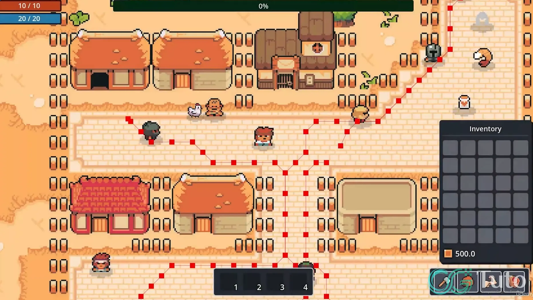 图片[2]-Godot 2D 学院：使用 Godot 4 创建 2D RPG 游戏-CG Tuto