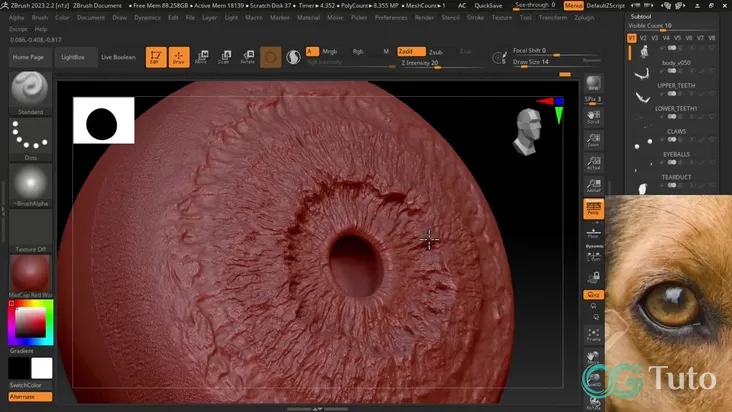 图片[3]-Houdini 与 Mari 奇幻生物纹理与外观开发高级教程-CG Tuto