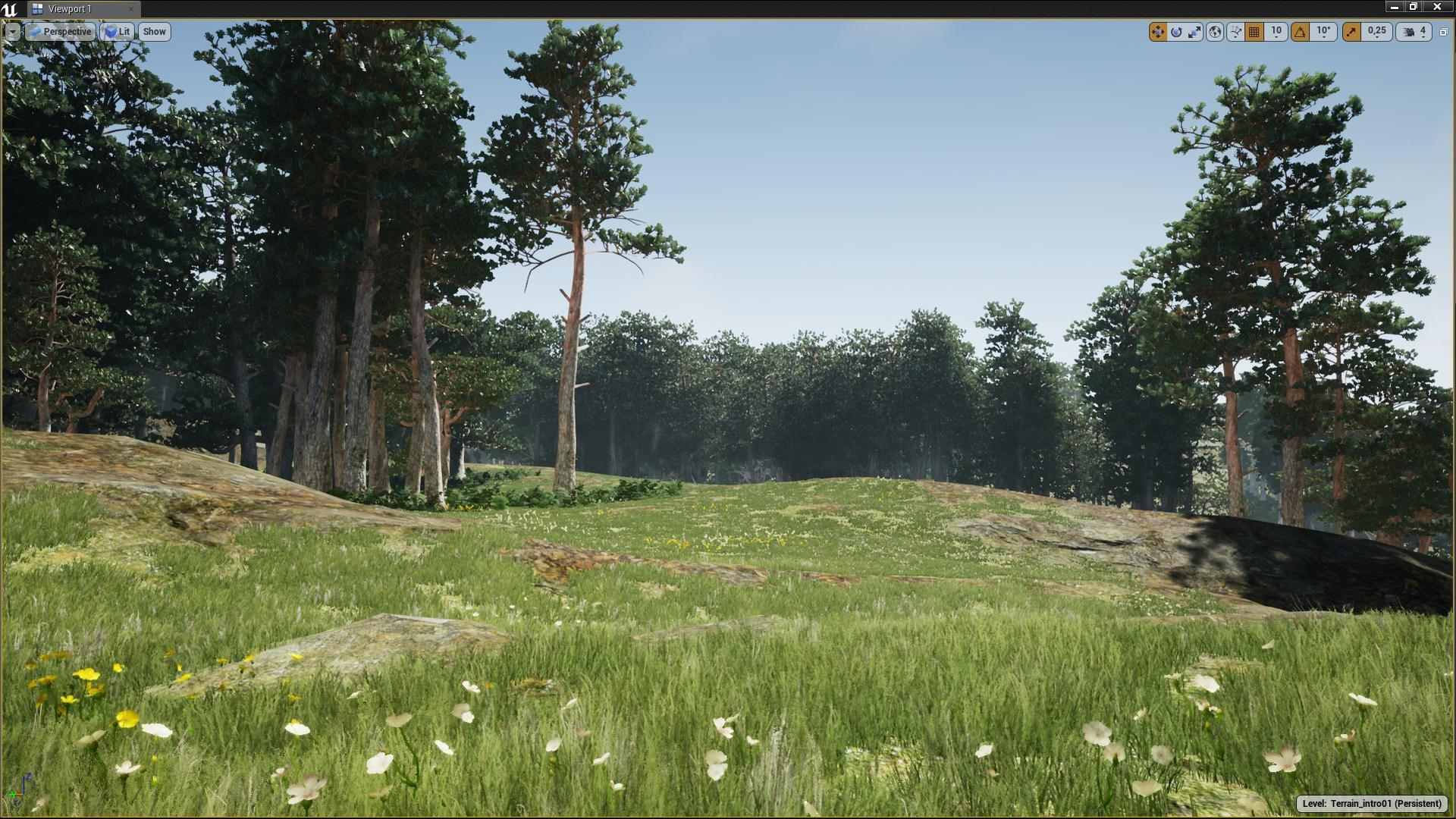 Houdini 与 Unreal 地形及植被全流程-CG Tuto
