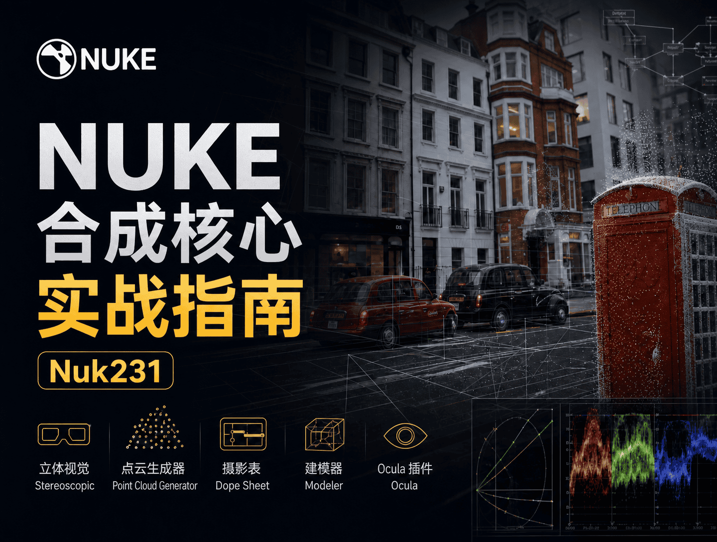 NUKE 合成核心实战指南-CG Tuto