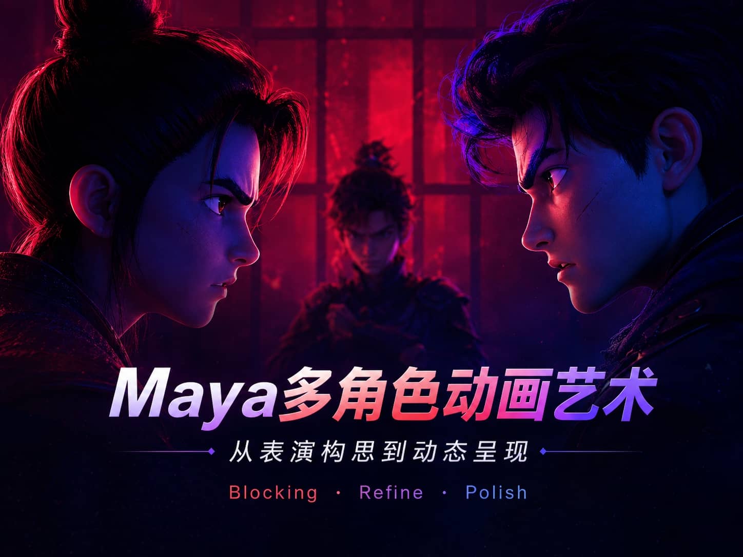 Maya多角色动画艺术：从表演构思到动态呈现-CG Tuto