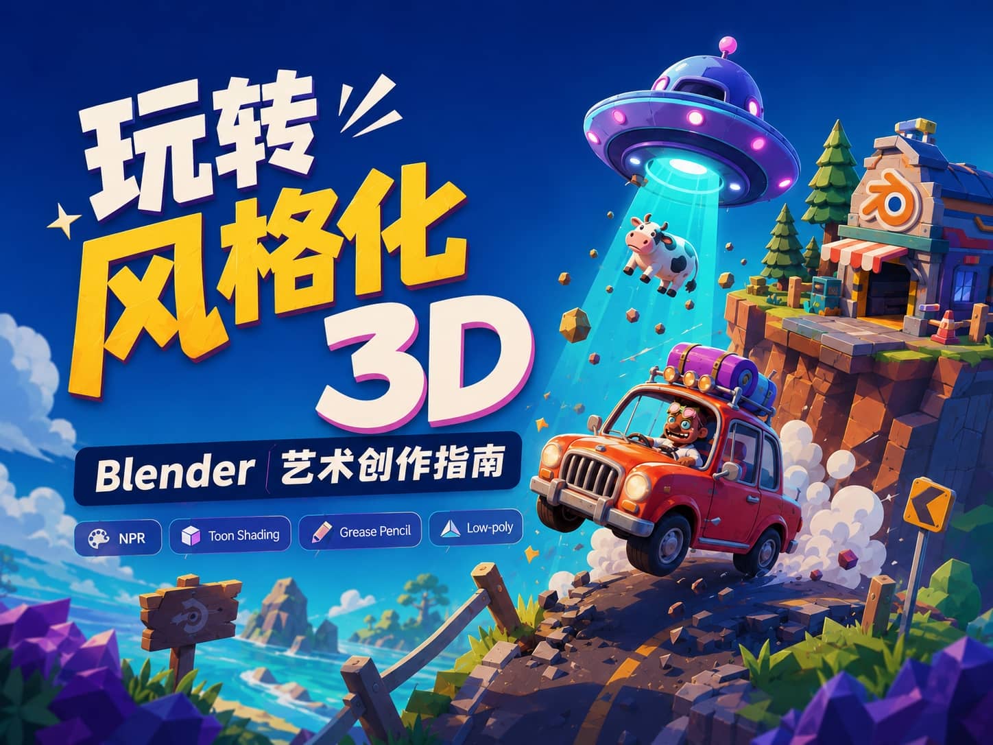 玩转风格化3D：Blender艺术创作指南-CG Tuto