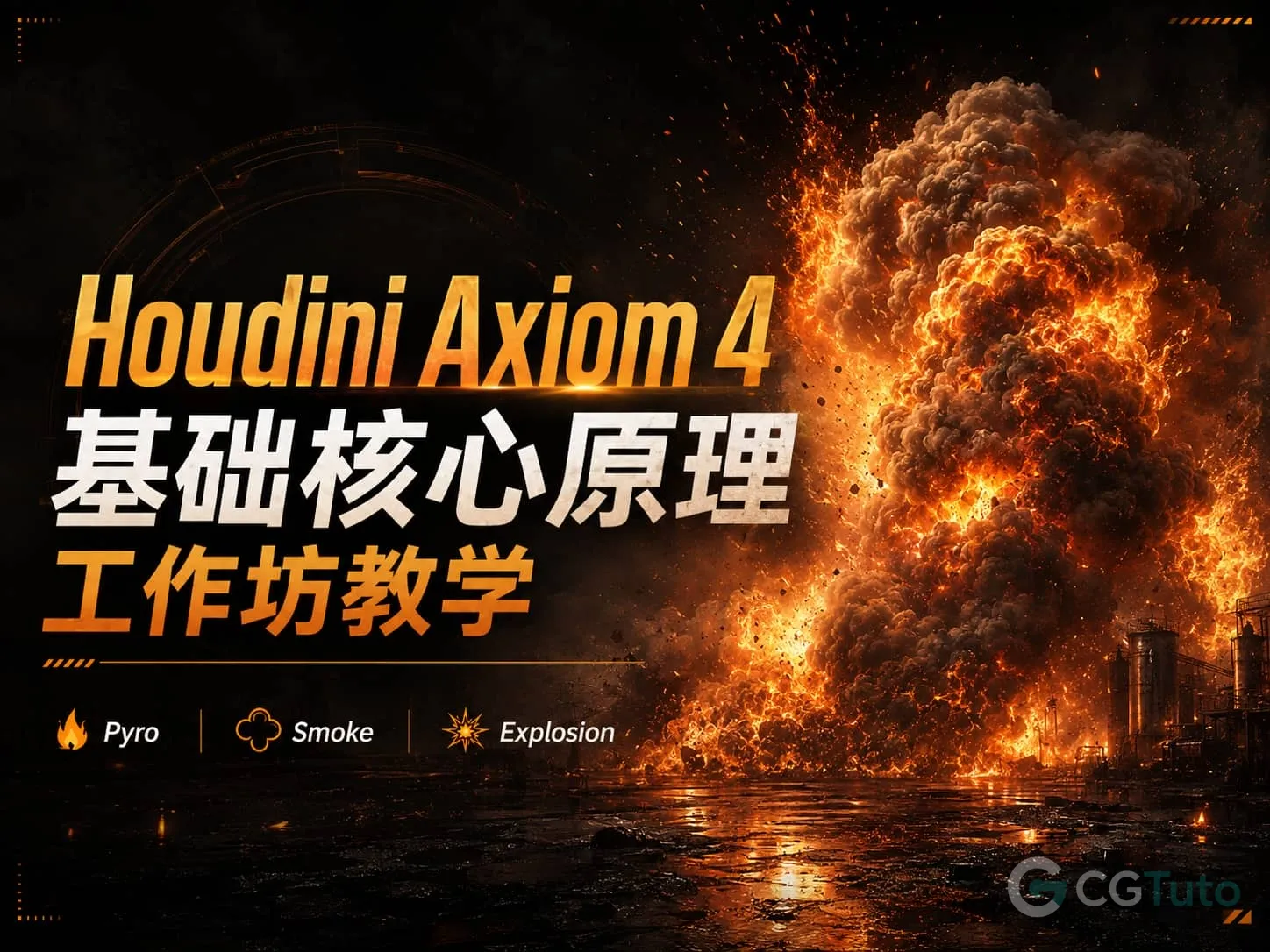 图片[1]-Houdini Axiom 4 基础核心原理工作坊教学-CG Tuto
