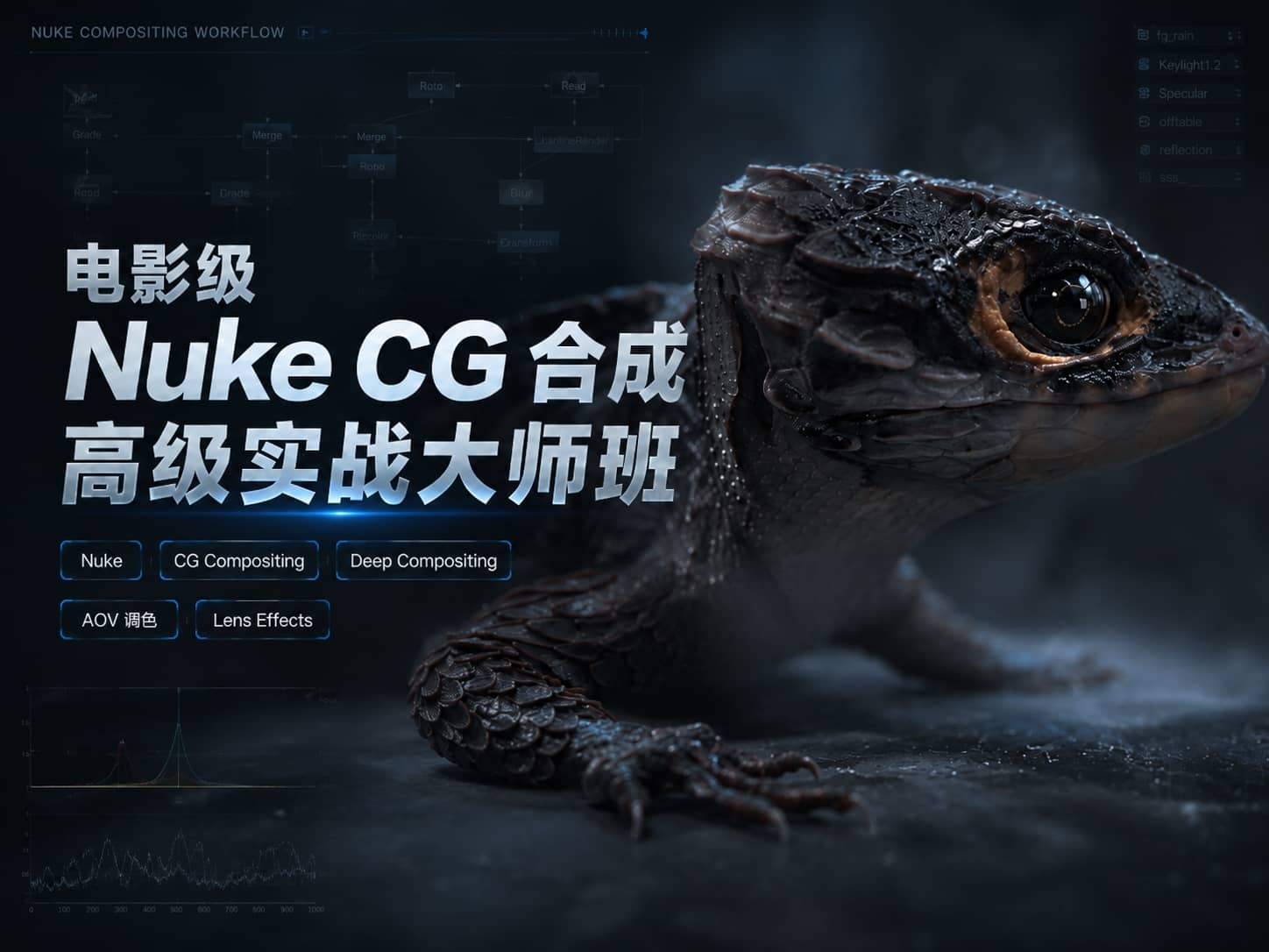 电影级 Nuke CG 合成高级实战大师班-CG Tuto