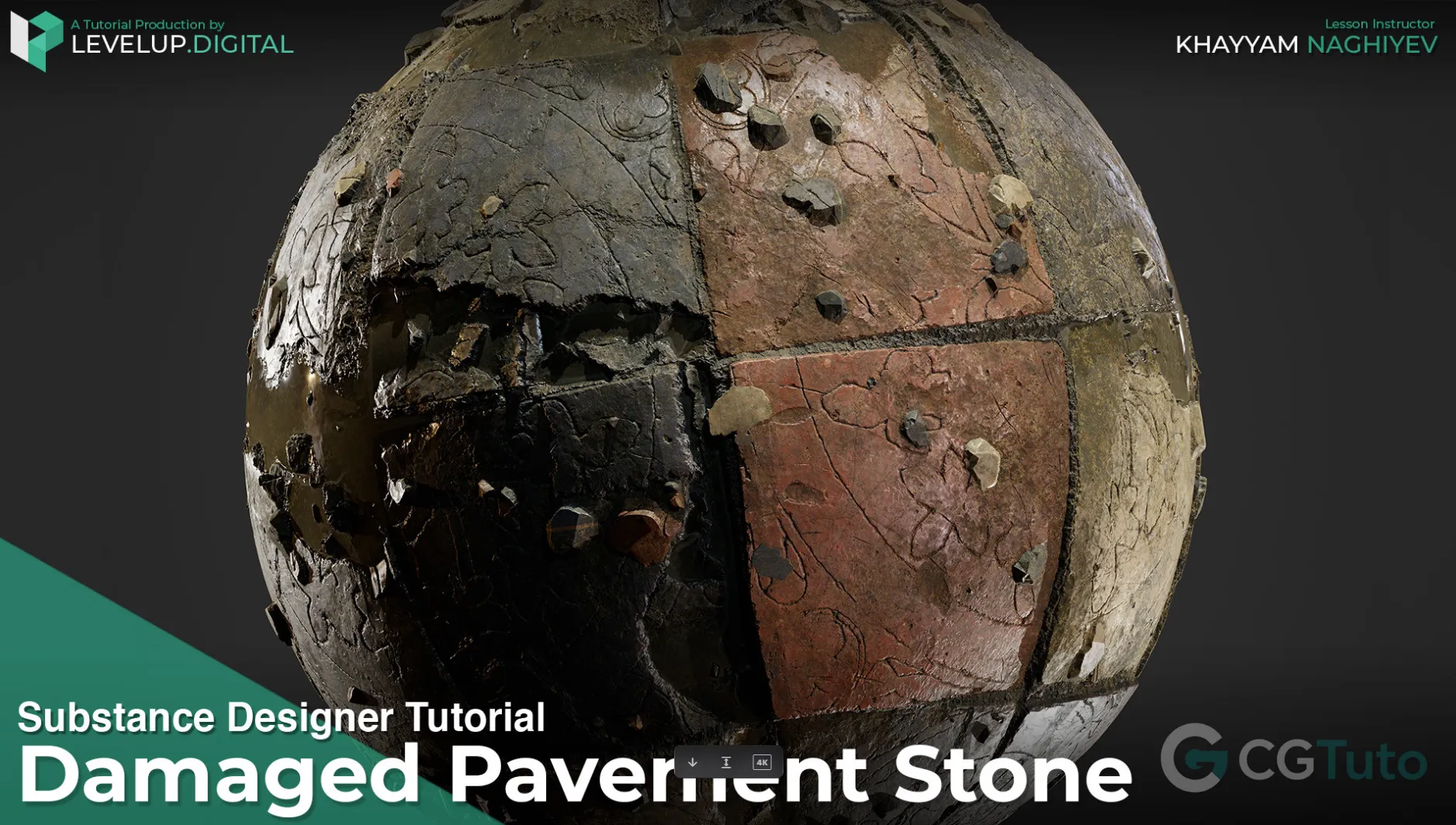 图片[3]-Substance Designer 破损地砖材质制作教程-CG Tuto