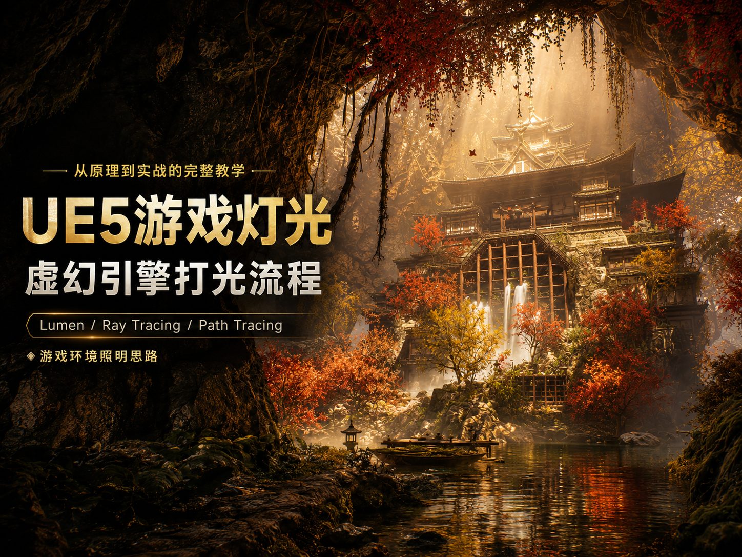 UE5游戏灯光：虚幻引擎打光流程-CG Tuto