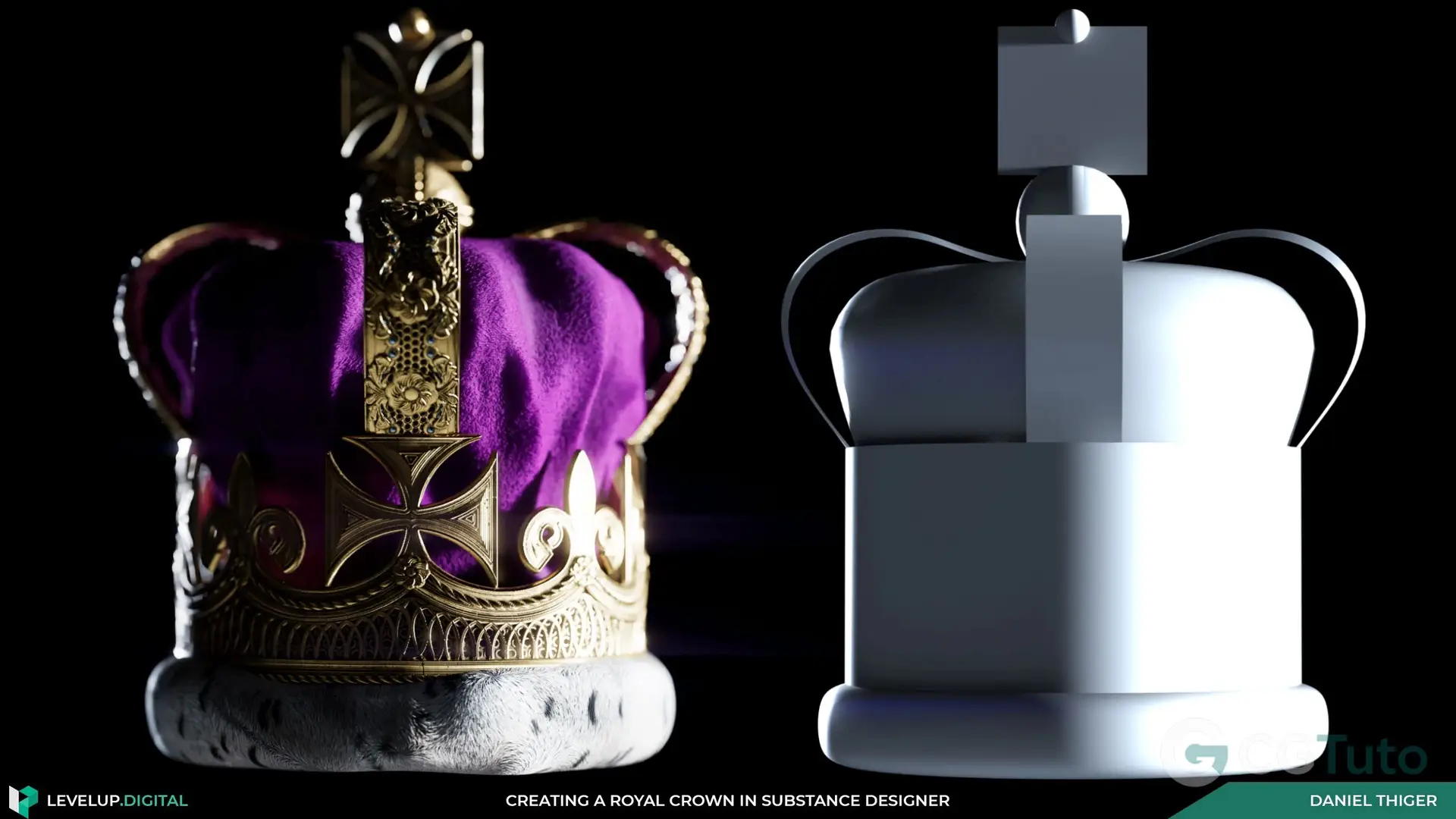 图片[4]-Substance Designer皇家皇冠材质制作-CG Tuto