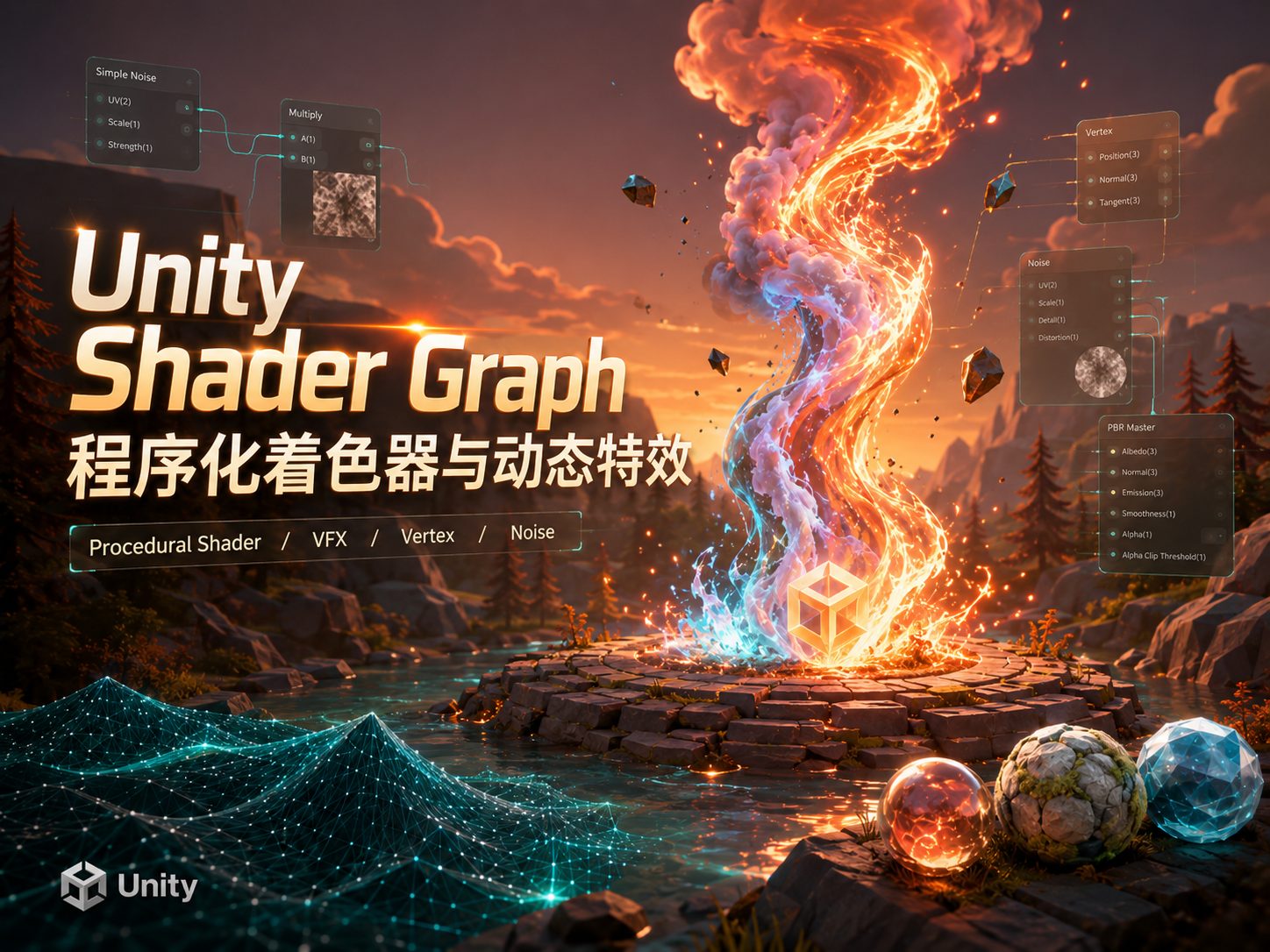 Unity Shader Graph程序化着色器与动态特效-CG Tuto